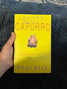 Scott Capurro "Fowl Play" Bright Yellow Paperback